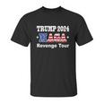 Trump 2024 Revenge Tour Graphic Design Printed Casual Daily Basic Unisex T-Shirt