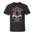 Never Underestimate An Old Man Who Graduated From Shippensburg State College Unisex T-Shirt