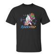 Unicorn Rock Star Guitar Rockin Music Singer Unisex T-Shirt