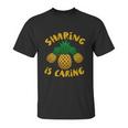 Upside Down Pineapple Cute Gift Sharing Swinger Gift Unisex T-Shirt