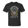 Usn Navy Full Print Eagle Hooded Sweat Unisex T-Shirt