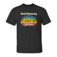 Video Game Social Distancing Expert Gamer Unisex T-Shirt