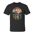 Vintage 1983 Limited Edition 1983 39Th Birthday 39 Years Old Unisex T-Shirt