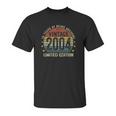 Vintage 2004 18 Years Old Gifts 18Th Birthday Gifts For Men Unisex T-Shirt