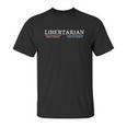 Vintage Distressed Libertarian More Freedom Unisex T-Shirt