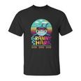 Vintage Granny Shark Doo Doo Doo Unisex T-Shirt