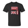 Vintage London I Love Travel Wanderlust Unisex T-Shirt