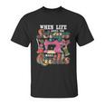 When Life Gives You Scraps Make Quilts Quilter Quilting Unisex T-Shirt