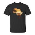 Wildlife Safari Animals Ivory Elephant Unisex T-Shirt