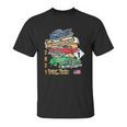 Woodward Ave M1 2021 Three Cars Unisex T-Shirt