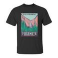 Yosemite National Park Us Vintage Usa California Parks Gift Unisex T-Shirt