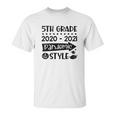 5Th Grade Class Of 2020 2021 Pandemic 6 Feet Style Unisex T-Shirt