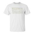 Baldwin Wallace University Yellow Jackets Unisex T-Shirt