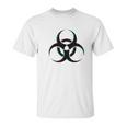 Biohazard Radioactive Symbol Nuclear Unisex T-Shirt