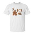 Bite Me Gingerbread Cute Unisex T-Shirt