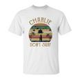 Charlie Dont Surf Retro Vintage Unisex T-Shirt