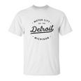 Classic Retro Vintage Detroit Michigan Motor City Unisex T-Shirt