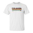 Columbia Area Code Vintage Retro Unisex T-Shirt