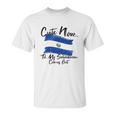 Cute Now Ladies El Salvador Til My Salvadoran Comes Out Unisex T-Shirt