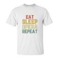 Eat Sleep Opera Repeat Singer Lover Funny Gift Vintage Unisex T-Shirt