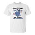 Eeyore Yeah Ive Got Old Cranky And Dangerous Shirt Unisex T-Shirt