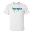 Facebook Is Evil Unisex T-Shirt