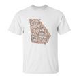 Georgia Peach State Atlanta Georgia On My Mind Unisex T-Shirt