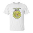 Golden Ffa Emblem Cool Art Design Unisex T-Shirt