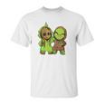 Grinch And Groot Unisex T-Shirt