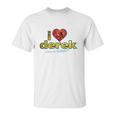 I Heart Derek Unisex T-Shirt