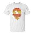 Honey Badger 70S Retro Sunset Vintage Honey Badger Unisex T-Shirt