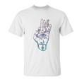 Illuminati Smoking Spliff Hand Stoner 420 Unisex T-Shirt