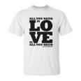 Love Beatles Unisex T-Shirt