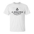 A Malcolm Printer And Bookseller Unisex T-Shirt