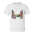 Marvel Periodic Table Of Heroes & Villains Retro T-Shirt Unisex T-Shirt