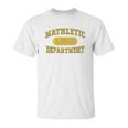 Mathletic Department 3 14159 Funny Pi Symbol Pie Day Unisex T-Shirt