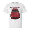 Mustang S550 Gt Ruby Red Unisex T-Shirt