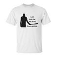 Negan Shut Down No Exceptions Walking Dead Unisex T-Shirt