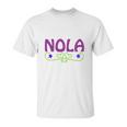 Nola Black Unisex T-Shirt