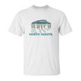 North Dakota Bison Vintage American Buffalo Souvenir Gift Unisex T-Shirt