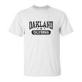 Oakland California White Unisex T-Shirt