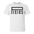 Pixies Band Logo Music Band Logo Black Unisex T-Shirt