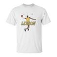 Purple Los Angeles Lebron Air Pic Unisex T-Shirt