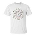 Sacred Geometry Merkabah Cube Of Archangel Metatron Unisex T-Shirt