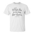 She Be But Little Shakespeare Unisex T-Shirt