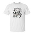 Sicily 1922 Television Funny Retro 80S Graphic Unisex T-Shirt