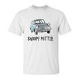 Snoopy Driving Harry Potter T-Shirt Unisex T-Shirt