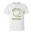 The Steel City Vintage Pittsburgh Football Unisex T-Shirt