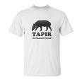 Tapir An Unusual Friend Unisex T-Shirt