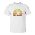 Tree Frog Design Save The Rainforest Retro Sun Vintage Unisex T-Shirt